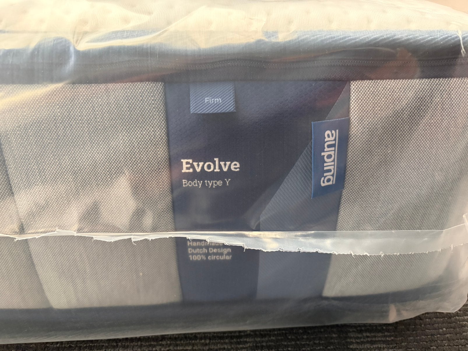 Auping evolve | body Y FIRM | 90x210 | art.139, Ophalen of Verzenden, Zo goed als nieuw, Eenpersoons, 140 cm
