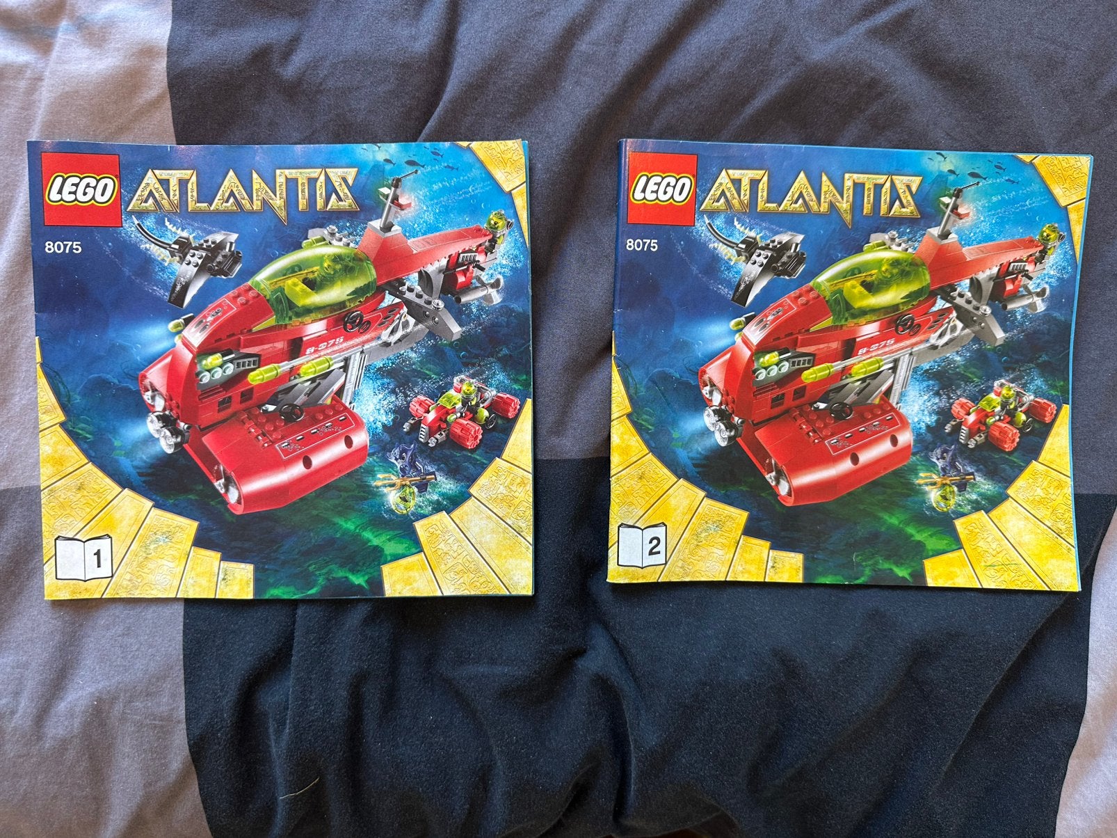 LEGO Atlantis verzameling – 4 complete sets, Ophalen, Gebruikt