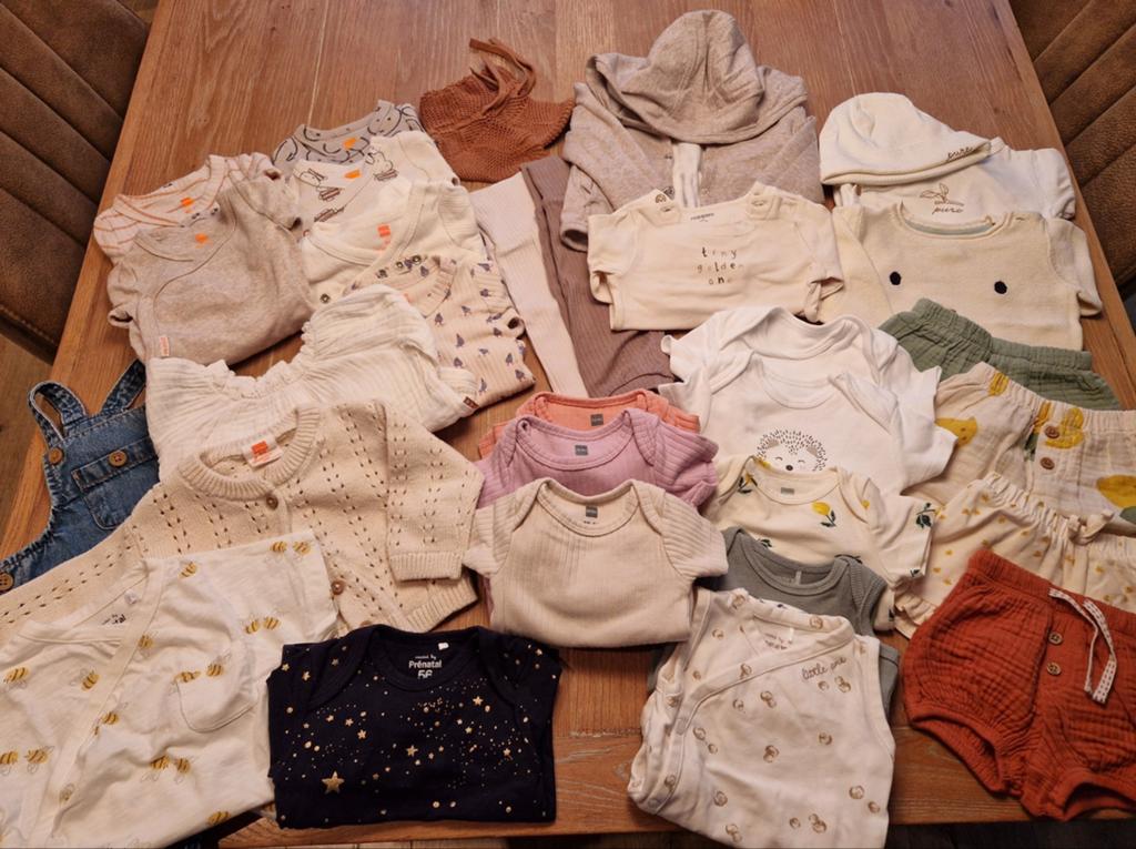 Set babykleding maat 50 - 56, Ophalen of Verzenden, Zo goed als nieuw, Maat 50