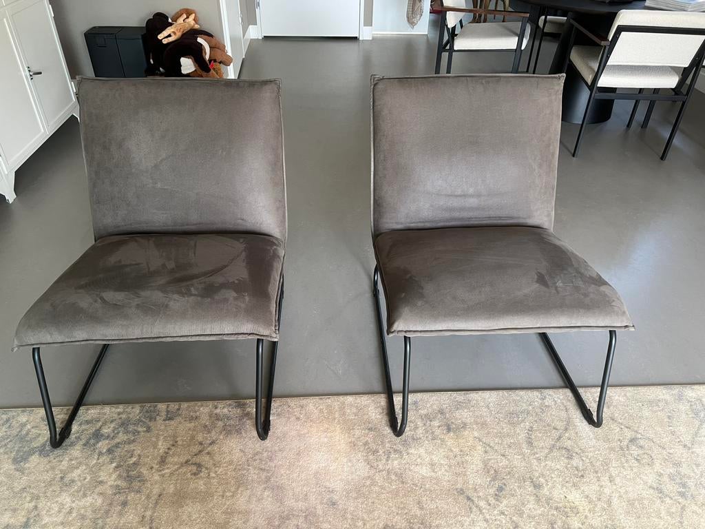 2 x Toscane chair van Loods 5, Huis en Inrichting, Fauteuils, Zo goed als nieuw, Stof, Ophalen