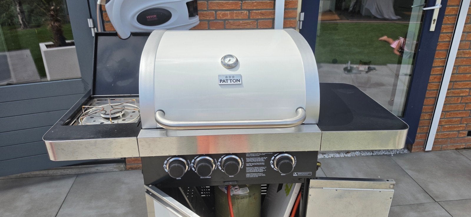 Patton gasbarbecue, Ophalen, Zo goed als nieuw, Patton