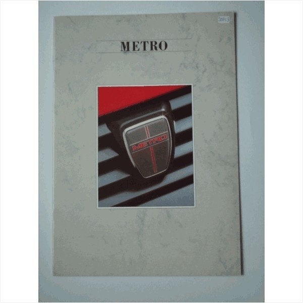Austin Metro Brochure 1987 #4 Nederlands, Ophalen of Verzenden, Gelezen, Overige merken