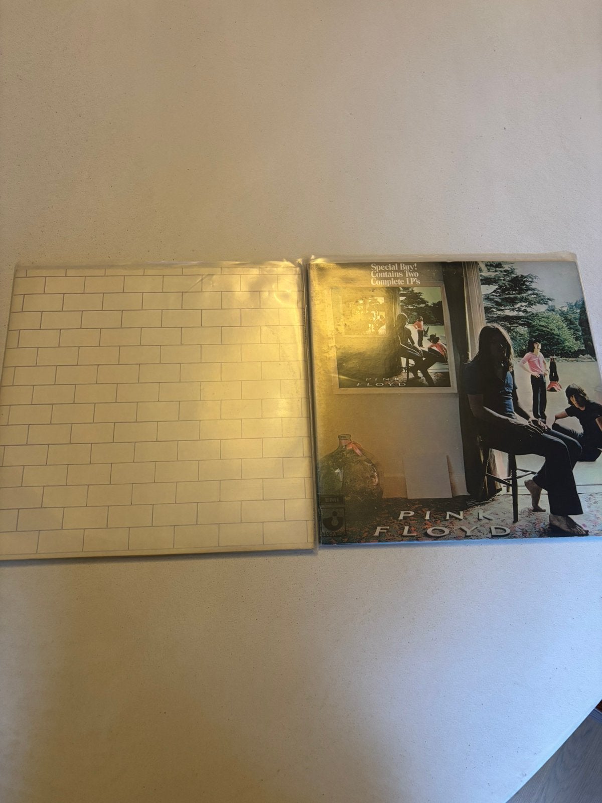 Lp’s pink floyd - the wall en ummagumma vinyl near mint, Ophalen of Verzenden, Zo goed als nieuw, 12 inch, Poprock