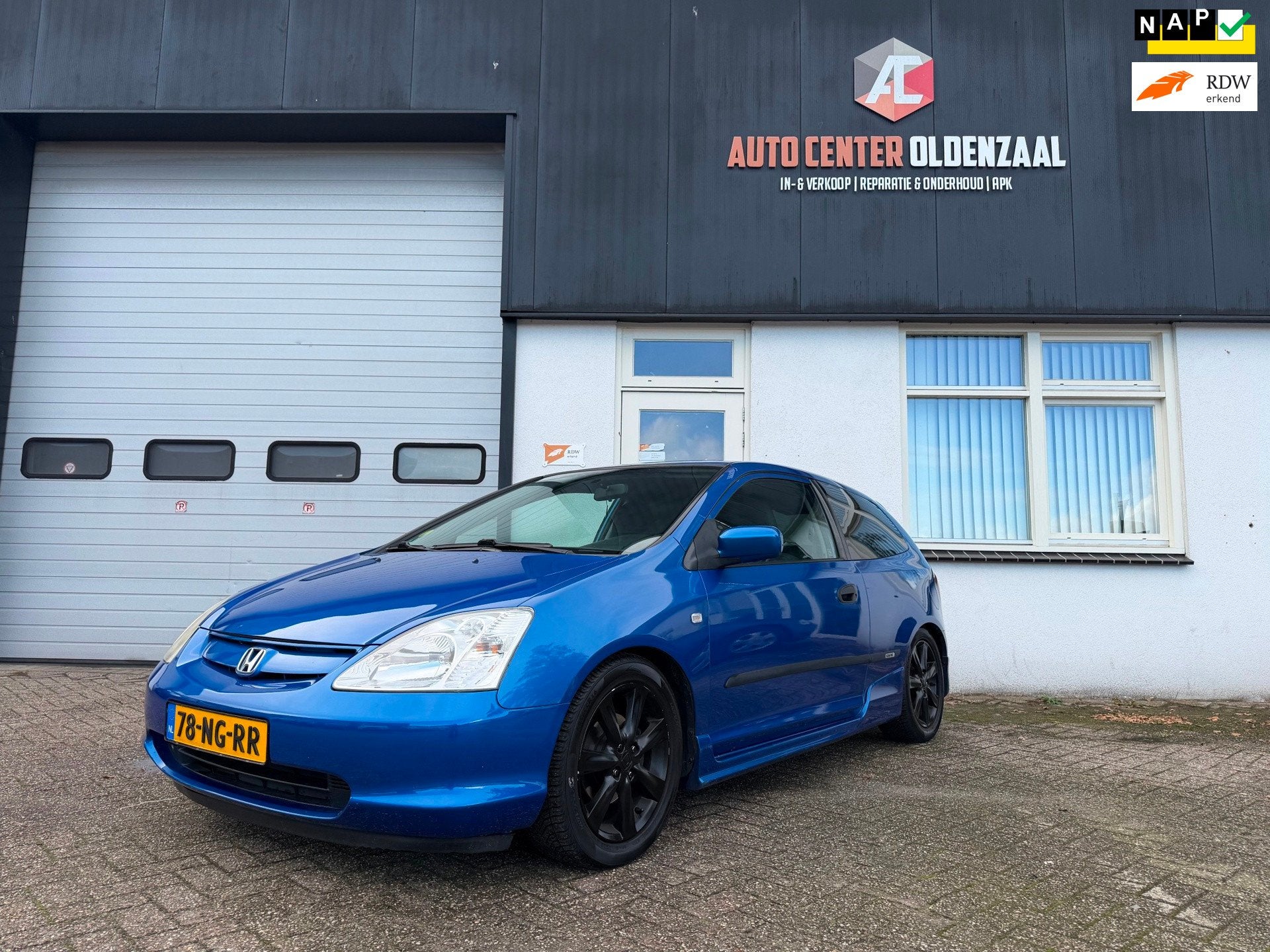 Honda Civic 1.4i Yumé LS | Airco, Auto's, Voorwielaandrijving, Gebruikt, 4 cilinders, 1396 cc