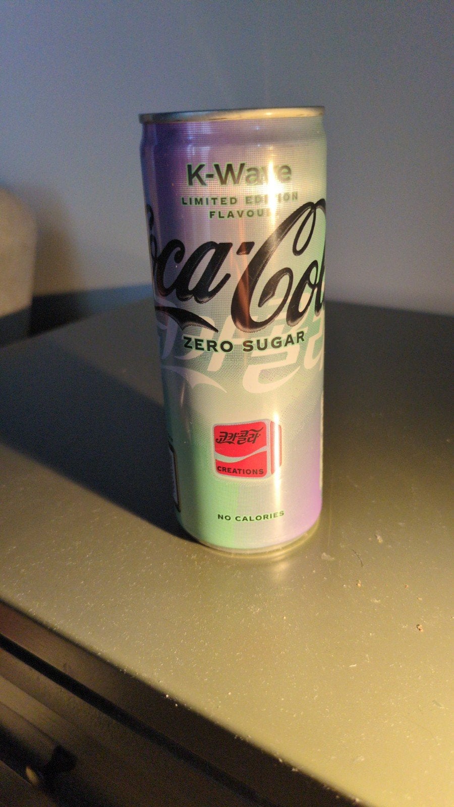 Zeldzame Coca-Cola K-Wave Limited Edition blikje, Ophalen of Verzenden