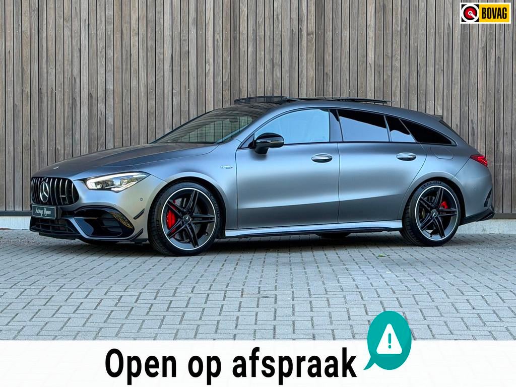 Mercedes-Benz CLA-klasse Shooting Brake AMG 45 S 4MATIC+, Automaat, CLA, Gebruikt, Zwart