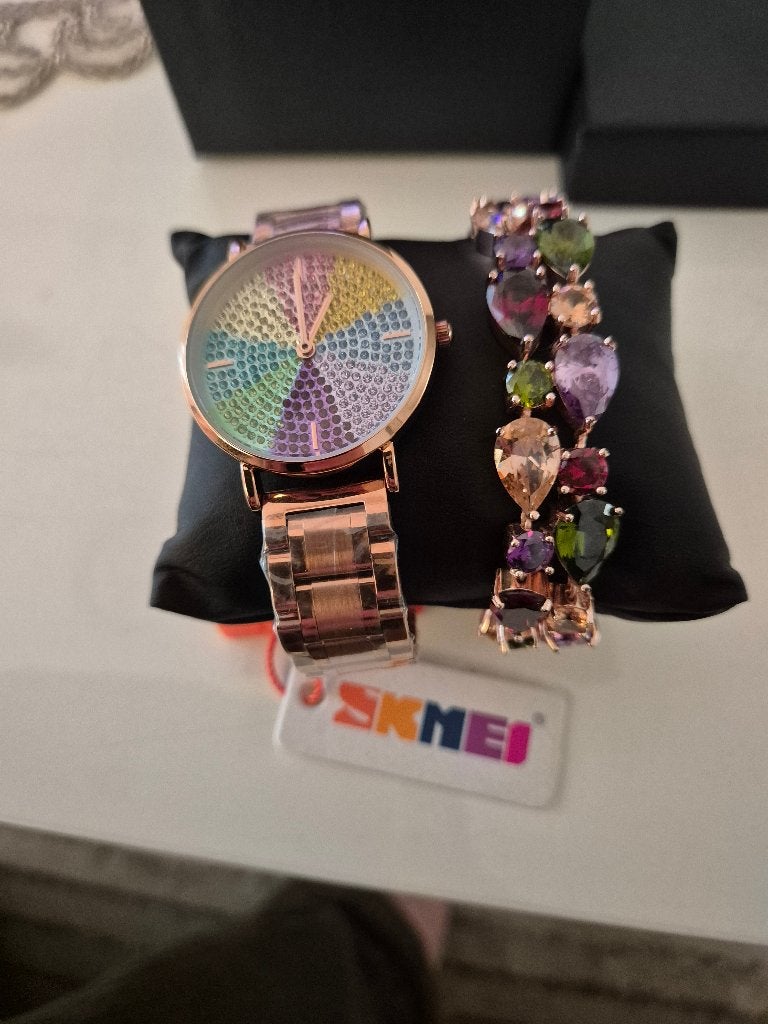 Dames Horloge, Ophalen, Nieuw, Staal, Overige merken