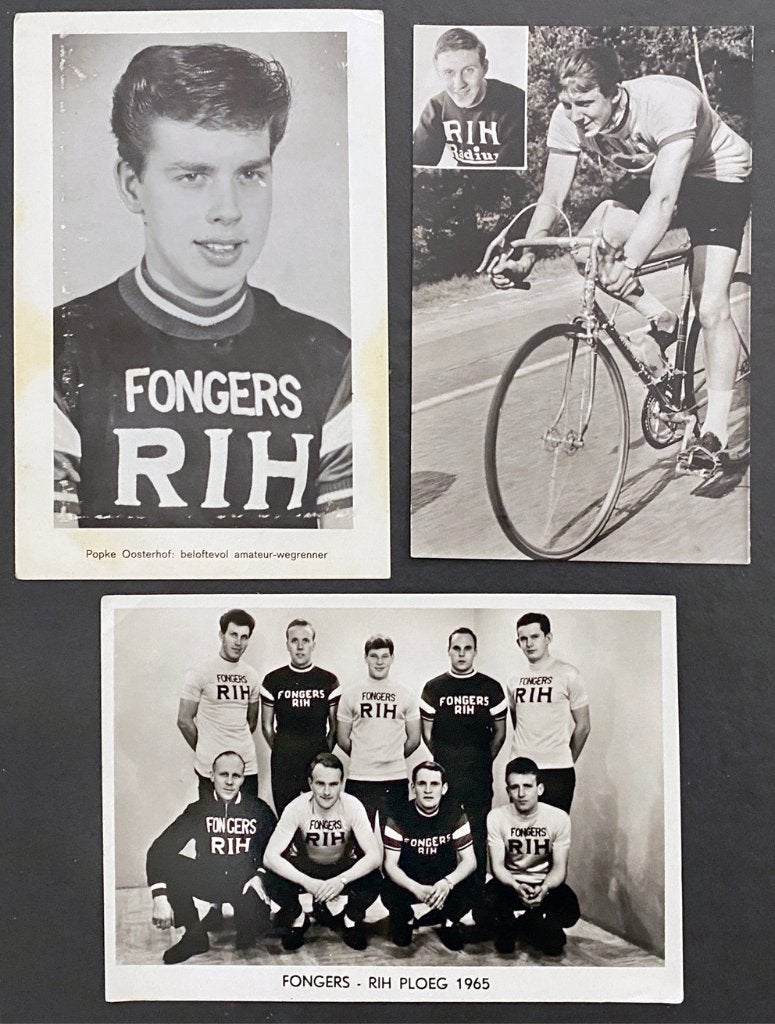 Wielrennen 3 fotokaarten FONGERS – RIH, Ophalen of Verzenden, Overige typen