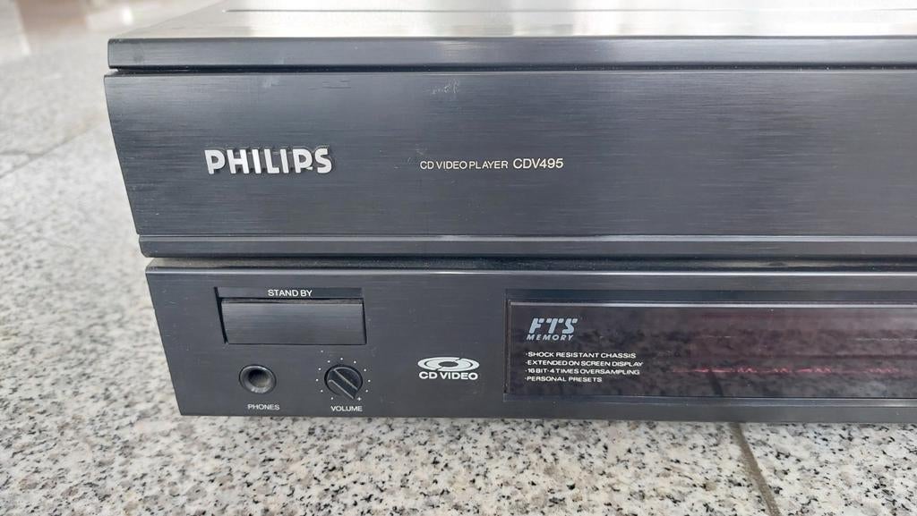 Philips Laserdisc Speler CD-Video (defect), Ophalen of Verzenden