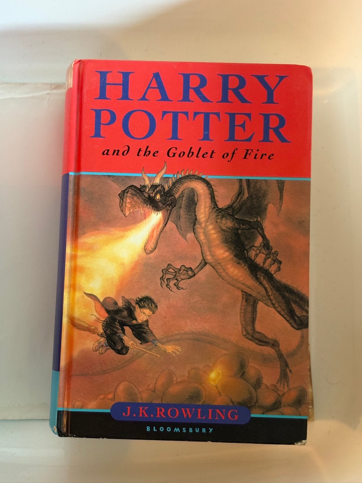 Harry Potter and the Goblet of Fire druk uit 2000, Boeken, Ophalen of Verzenden, Gelezen