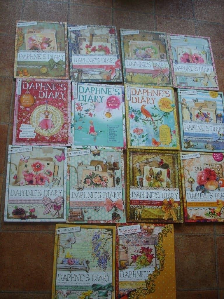 14 x hobby blad Daphnes Dairy, Ophalen, Diverse auteurs, Zo goed als nieuw, Overige onderwerpen