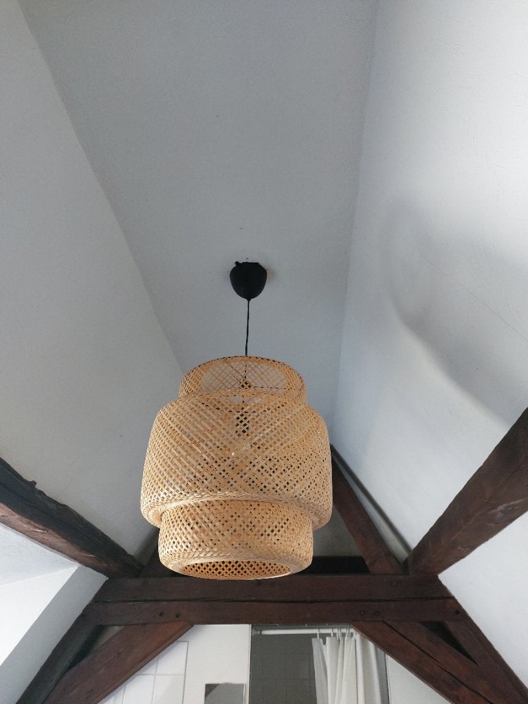 Sinnerlig hanglamp, Ophalen, Zo goed als nieuw, Natuurlijk materiaal