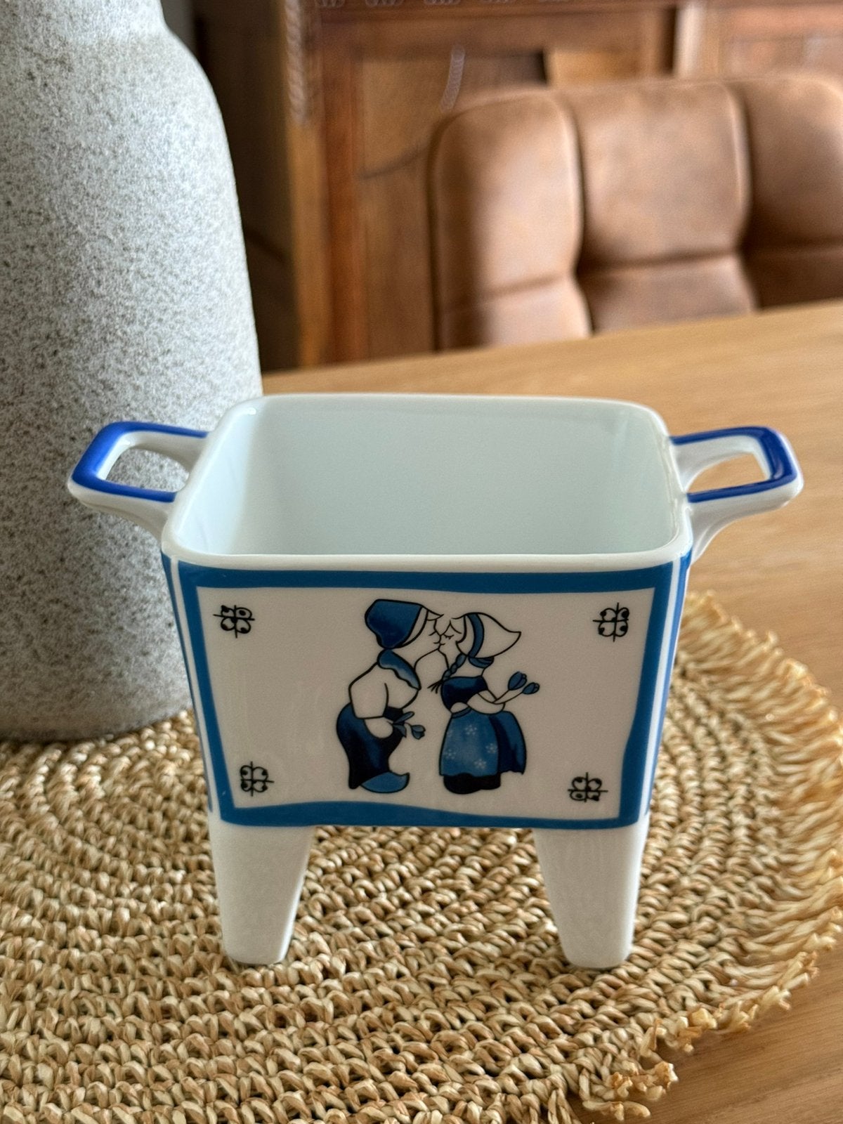 Delfts Blauwe fondue, Ophalen of Verzenden, Zo goed als nieuw, Poppenhuis