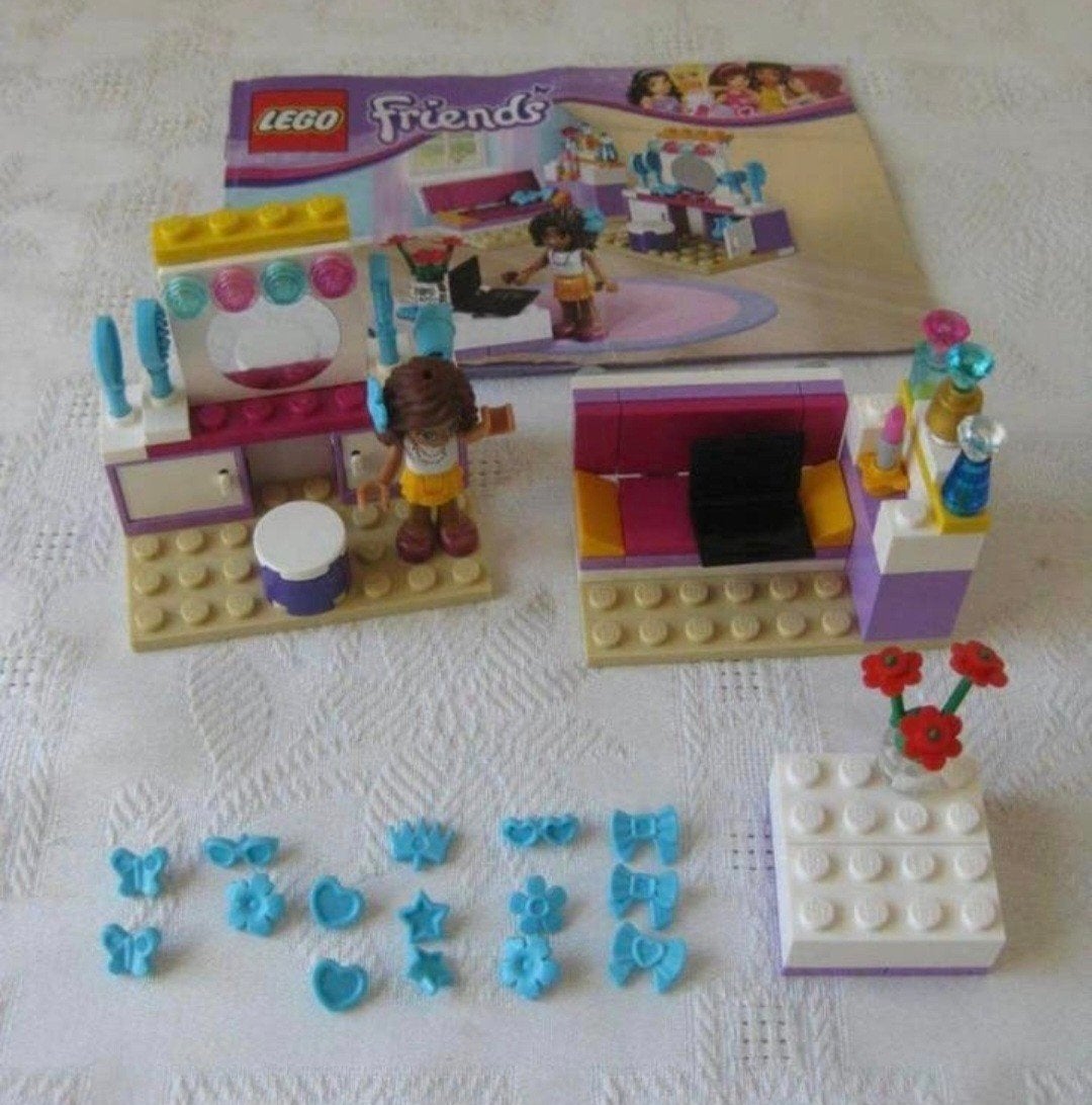 Lego Friends Andreas slaapkamer no 41009, Kinderen en Baby's, Speelgoed | Duplo en Lego, Lego, Friends, Ophalen of Verzenden, Zo goed als nieuw