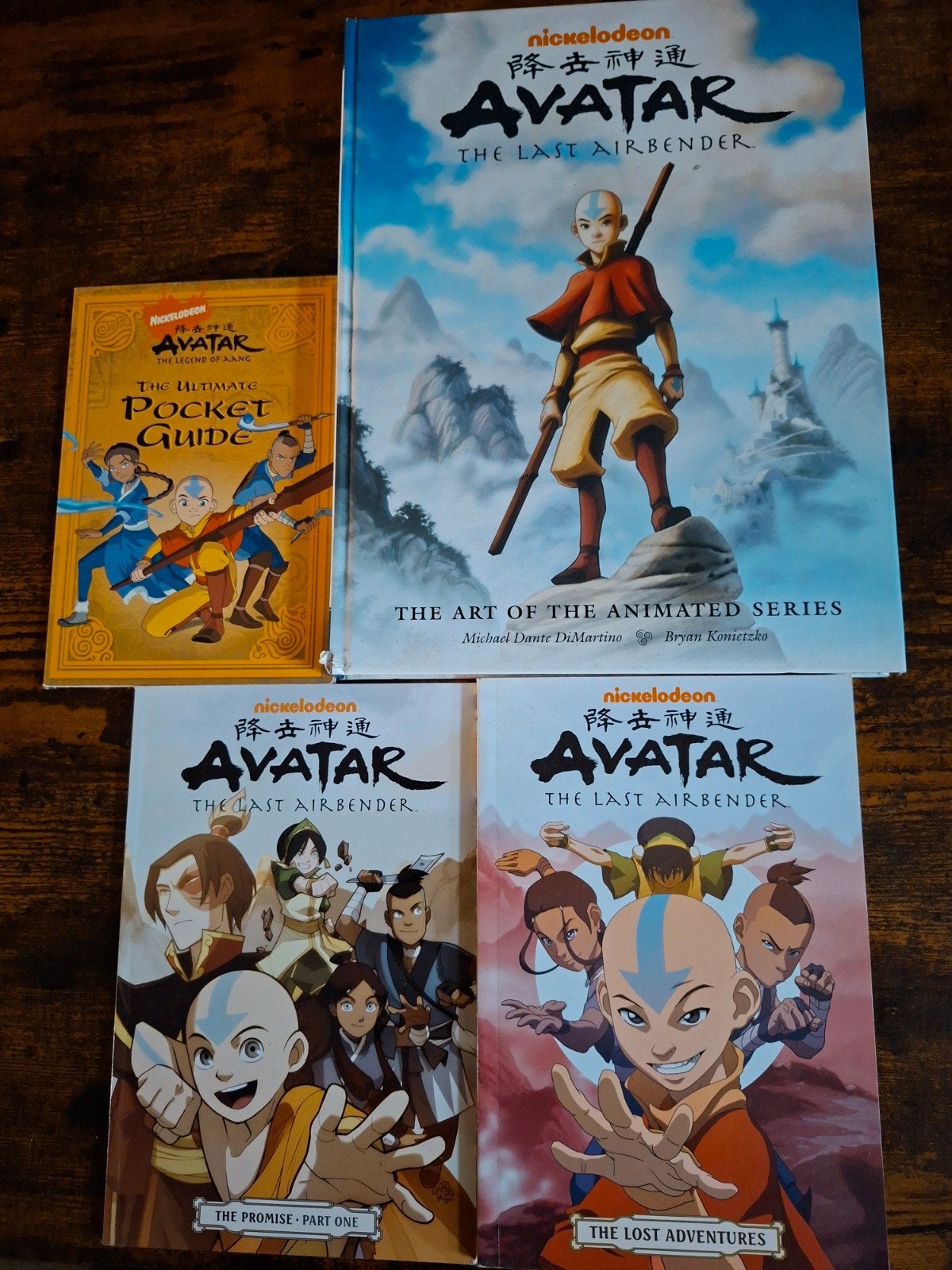 Avatar: The Last Airbender Boeken Collectie (4 stuks), Ophalen of Verzenden