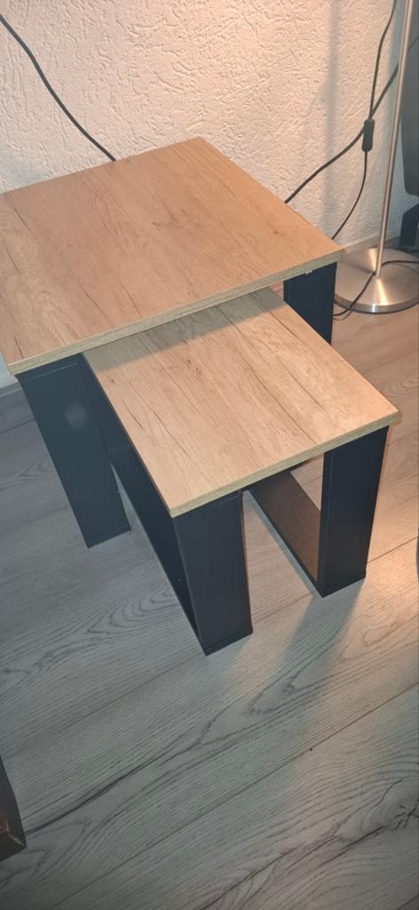 Bijzet tafeltjes, Huis en Inrichting, Tafels | Bijzettafels, 45 tot 60 cm, Minder dan 55 cm, Rond, Ophalen of Verzenden