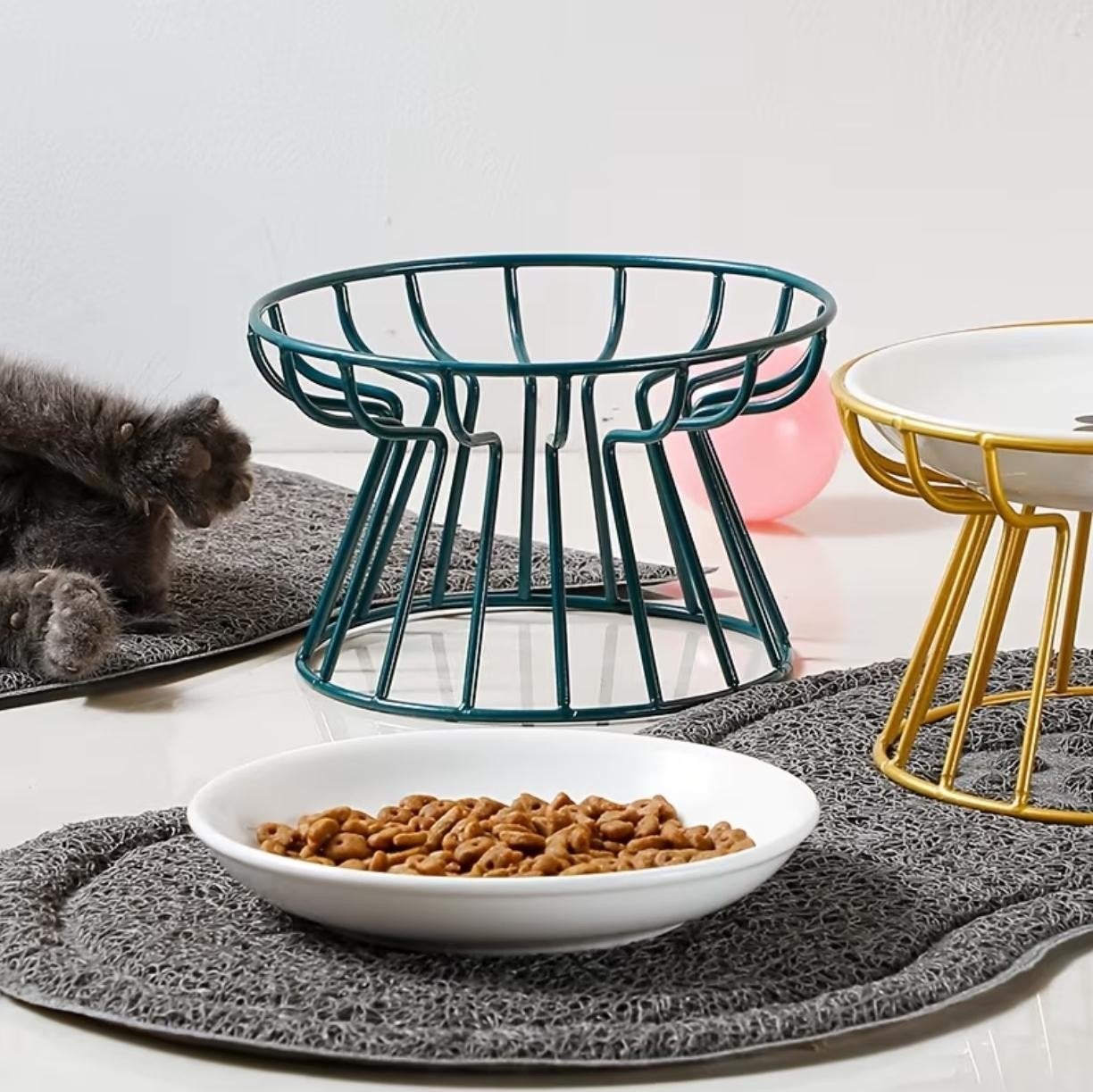 Verhoogde metalen standaard voor katten - Nieuw!, Ophalen of Verzenden, Nieuw