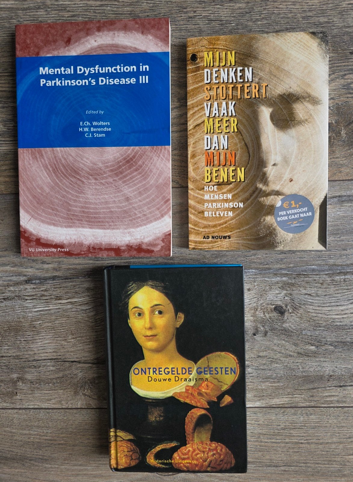 Boeken over het brein & Parkinson, Ophalen of Verzenden