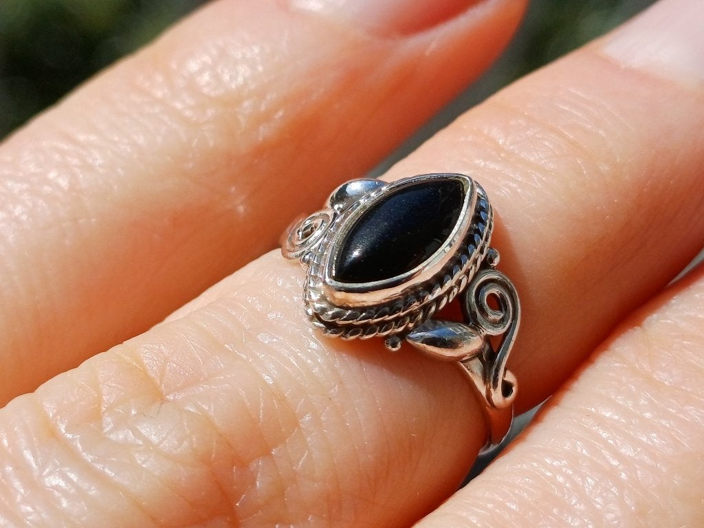 Vanoli 925 zilveren ring met onyx maat 14,5, Daiva1973@hotmail.com, Vanoli, Nieuw, Ophalen of Verzenden