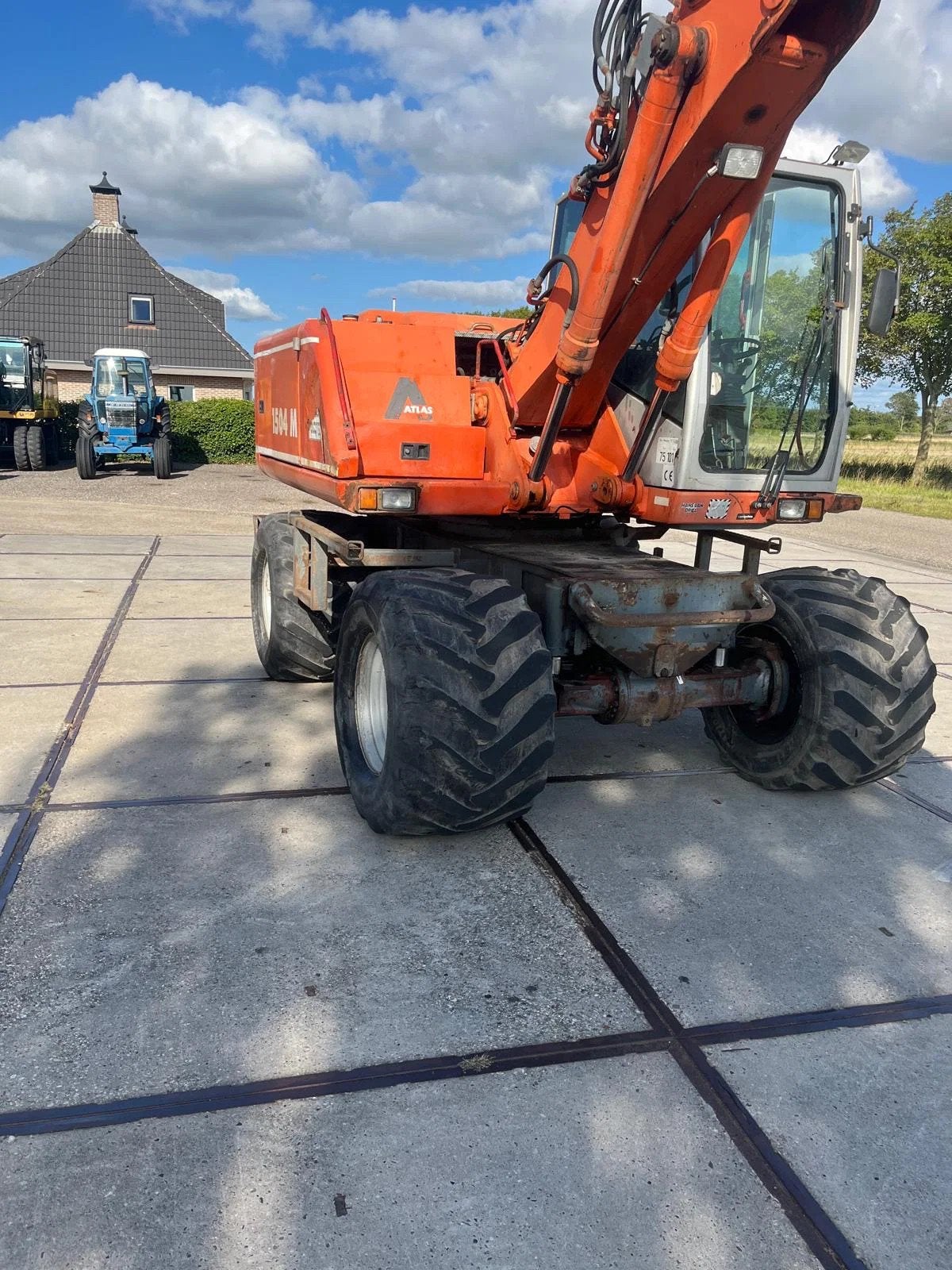 Atlas 1504 M (bj 2003), Zakelijke goederen, Machines en Bouw | Kranen en Graafmachines, Graafmachine