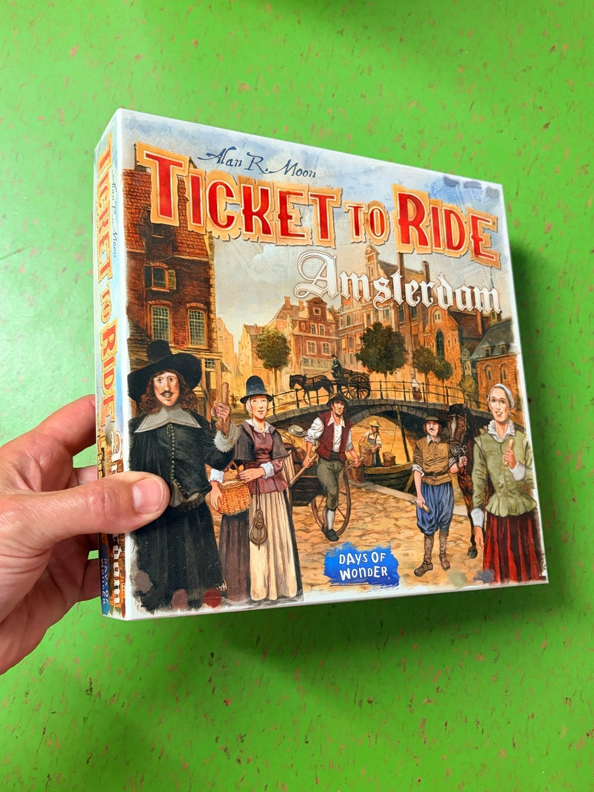 Ticket to Ride Amsterdam - Zo goed als nieuw, Hobby en Vrije tijd, Gezelschapsspellen | Bordspellen, Drie of vier spelers, Ophalen of Verzenden