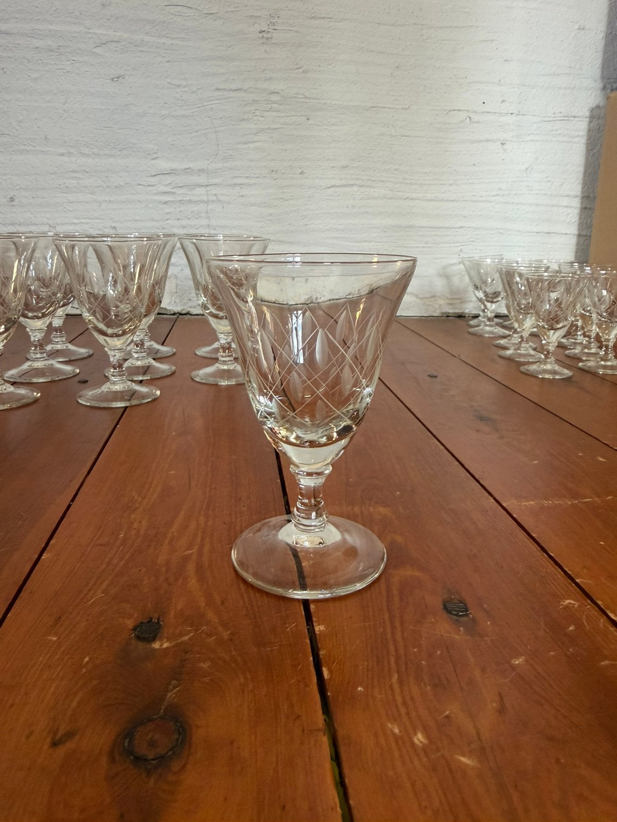 Prachtige set van 11 vintage wijnglazen / portglazen (12 cm), Ophalen of Verzenden, Zo goed als nieuw, Overige typen