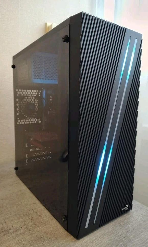 Budget Game PC - i5 6400, 16GB DDR4, 240G SSD + 480GB SSD, Ophalen, Aero Cool (behuizing), Gaming, 720GB (240GB SSD + 480GB SSD)