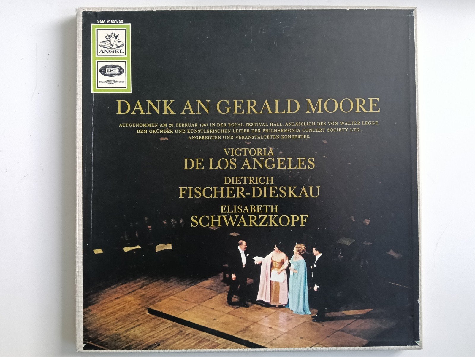 Dank an Gerald Moore (Fischer-Dieskau, Schwarzkopf, Los Ange, Cd's en Dvd's, Gebruikt, Overige componisten, Modernisme tot heden