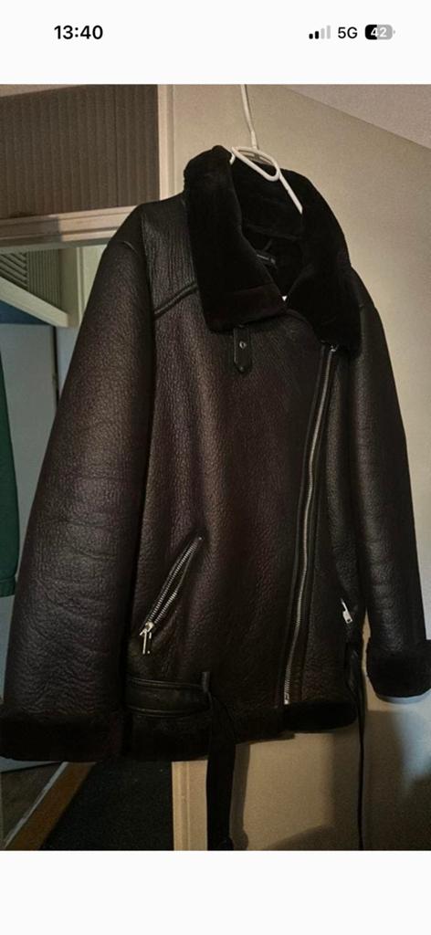 Zara Lammy XL, Kleding | Dames, Ophalen of Verzenden, Zo goed als nieuw, Maat 46/48 (XL) of groter, Zwart