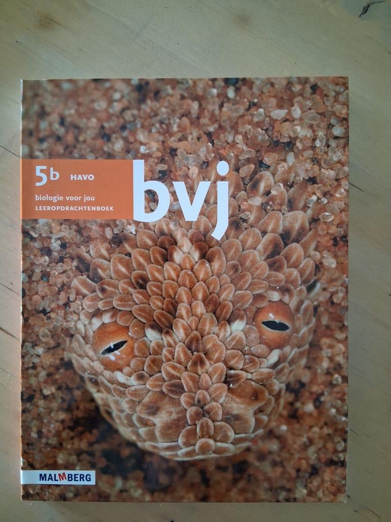 Biologie 5b HAVO Leeropdrachtenboek, Ophalen of Verzenden, Zo goed als nieuw, HAVO, Biologie