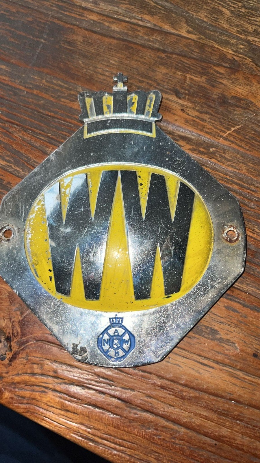 Anwb wegenwacht embleem, Ophalen of Verzenden, Nieuw, Bumper