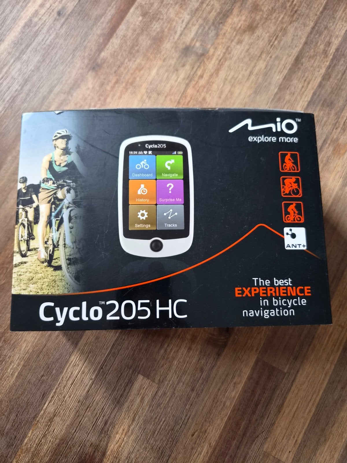 Mio Cyclo 205 HC Fietsnavigatie met Cadanssensor, Fietsen en Brommers, Fietsaccessoires | Fietscomputers, Ophalen of Verzenden