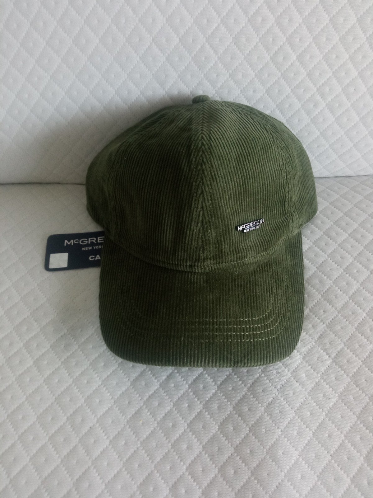 McGregor Corduroy pet Winter Pet groen Nieuw, Verzenden, Nieuw