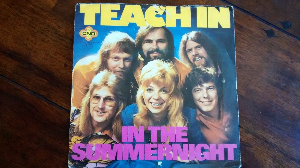 Single - Teach In - In the summertime, Ophalen of Verzenden, Zo goed als nieuw, Pop