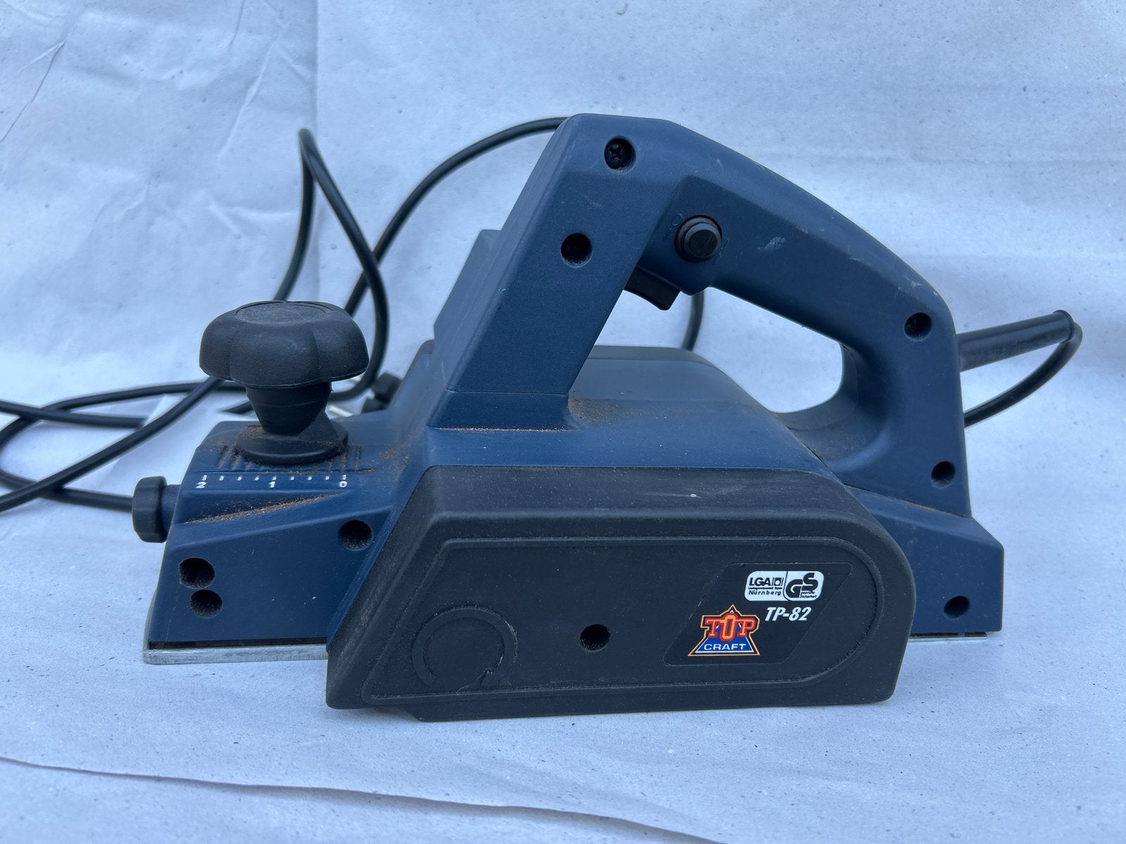 Top Craft TP-82 elektrische schaafmachine, Doe-het-zelf en Verbouw, Schaafmachines, Ophalen of Verzenden, Gebruikt, Elektrisch