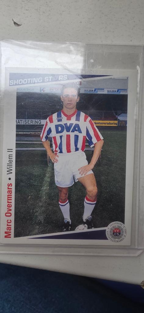 Rookie Card Marc Overmars Willem II  91/92, Verzamelen, Ophalen of Verzenden