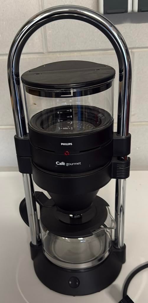 Philips Café Gourmet koffiezetapparaat, Witgoed en Apparatuur, Koffiezetapparaten, Ophalen, Gebruikt, Koffiemachine, Gemalen koffie