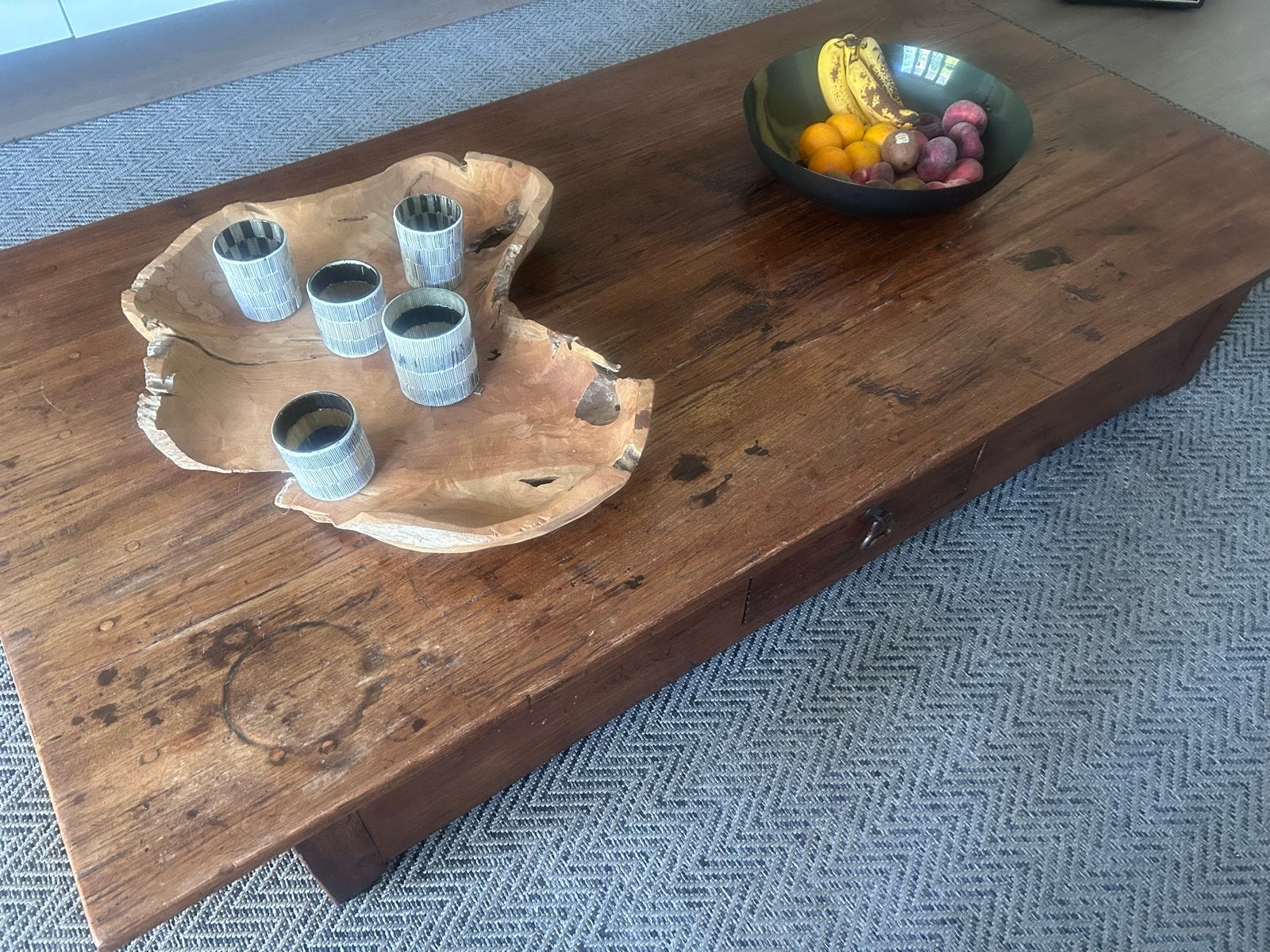 Unieke Teakhouten Salontafel - Antiek Deckers, Ophalen
