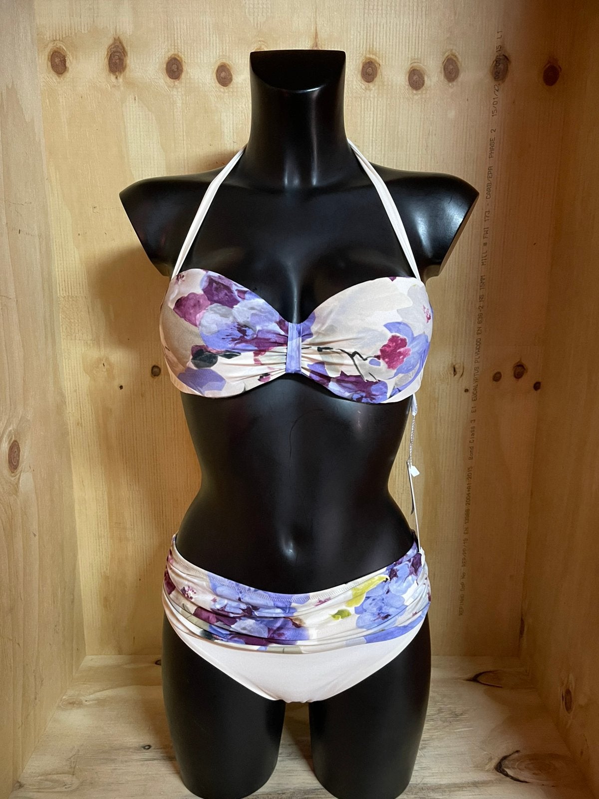 Exilia bikini maat 75b /38 - 80b /40 - 85b / 42 - 90c /40, Verzenden, Zo goed als nieuw, Beige, Bikini