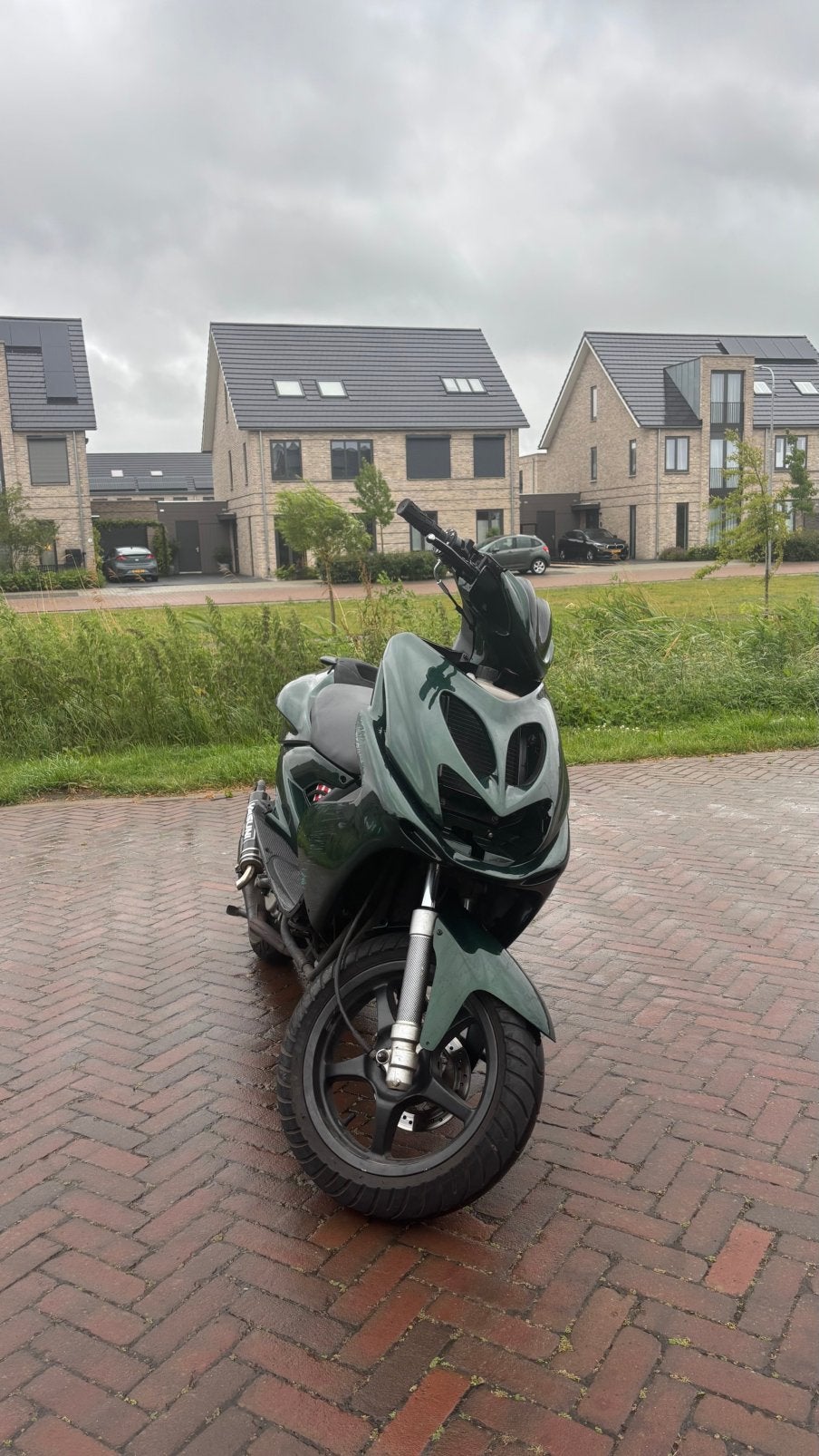 Yamaha aerox 2010, Fietsen en Brommers, Ophalen, Tweetakt, Gebruikt, Aerox