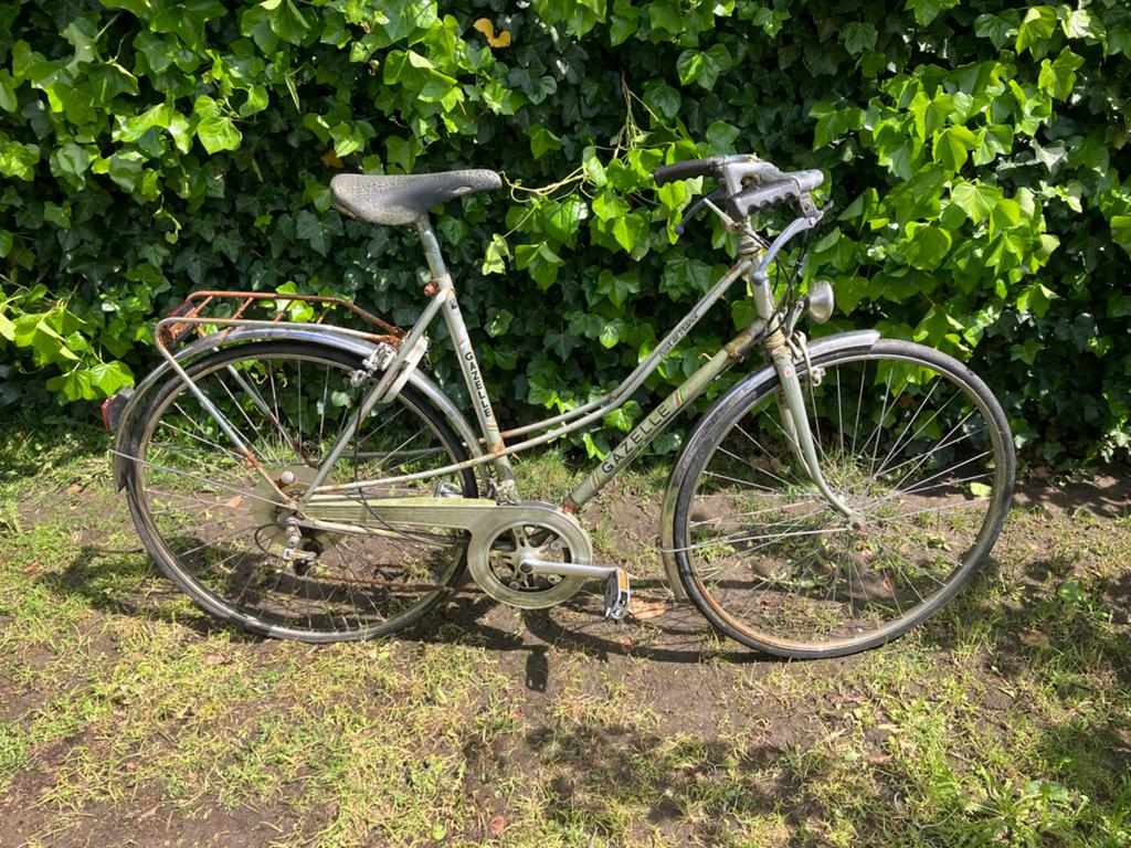 Gazelle Tour de France opknapper - Achterband lek, Ophalen, Gebruikt, Gazelle