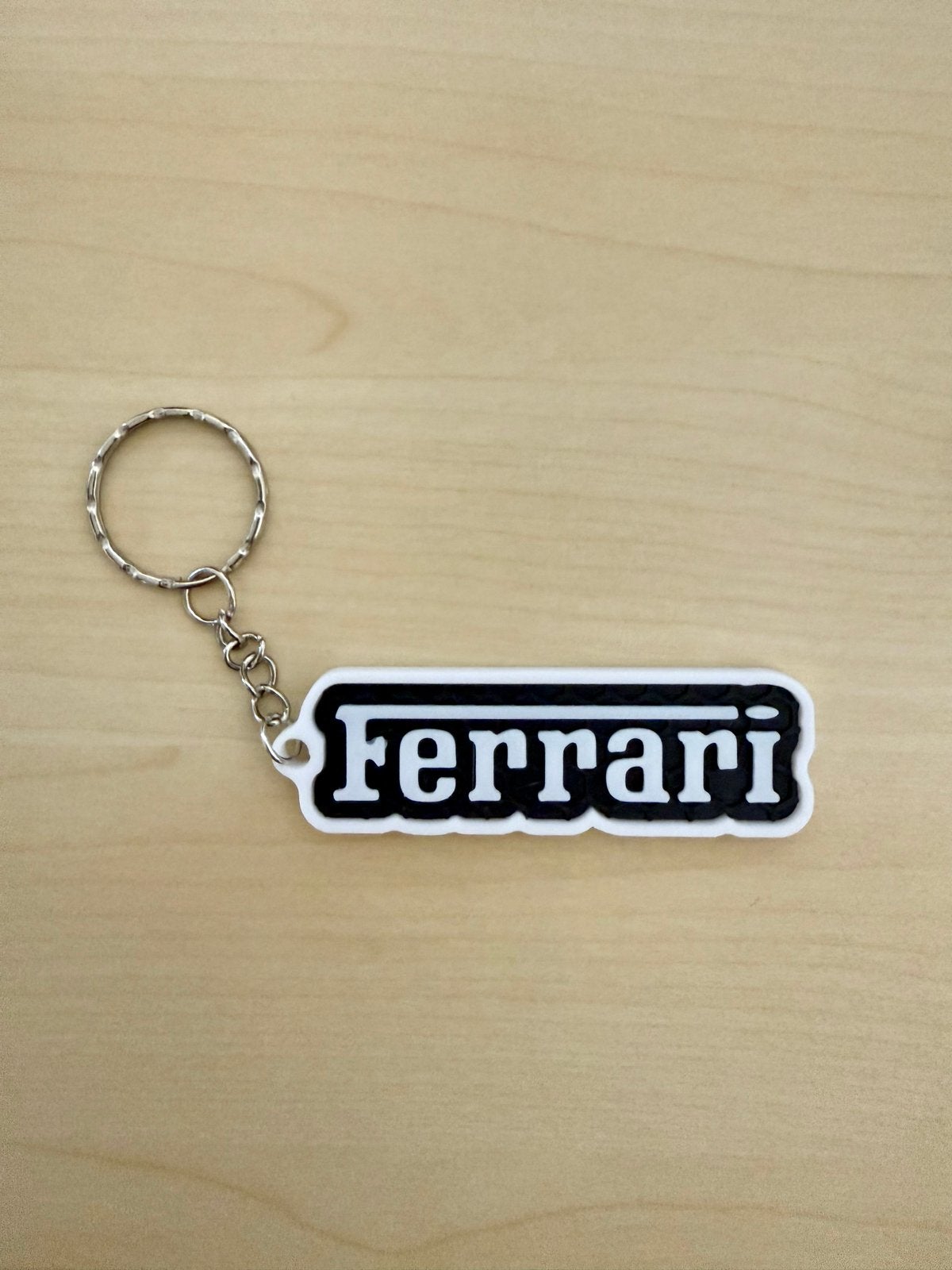 Ferrari sleutelhanger van kunststof, Verzenden, Nieuw, Merk