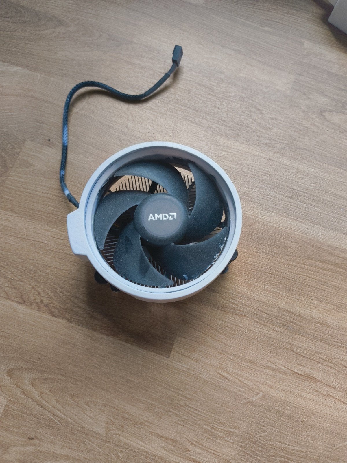 AMD Wraith Stealth Cooler - Wit gespoten, werkt nog, Ophalen