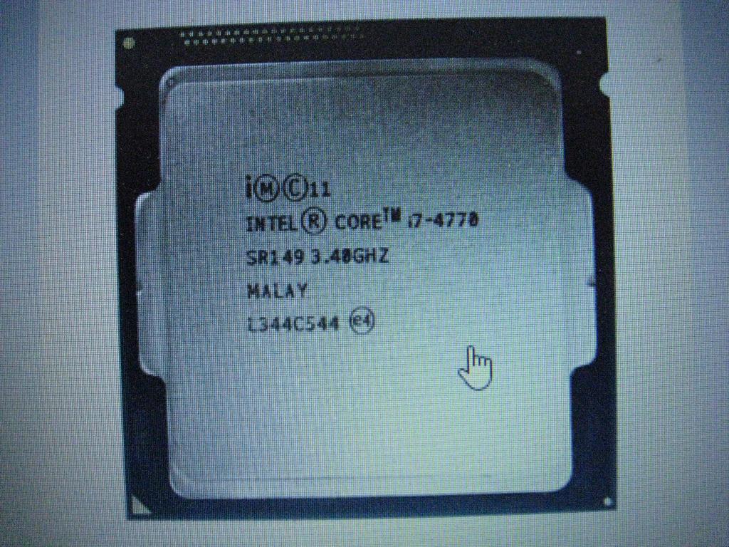 Intel Quad Core i7-4770 1150 sockQuad Core 3,40 GHz-3,90 GHz, Computers en Software, Ophalen, 4-core, Zo goed als nieuw, LGA 1150