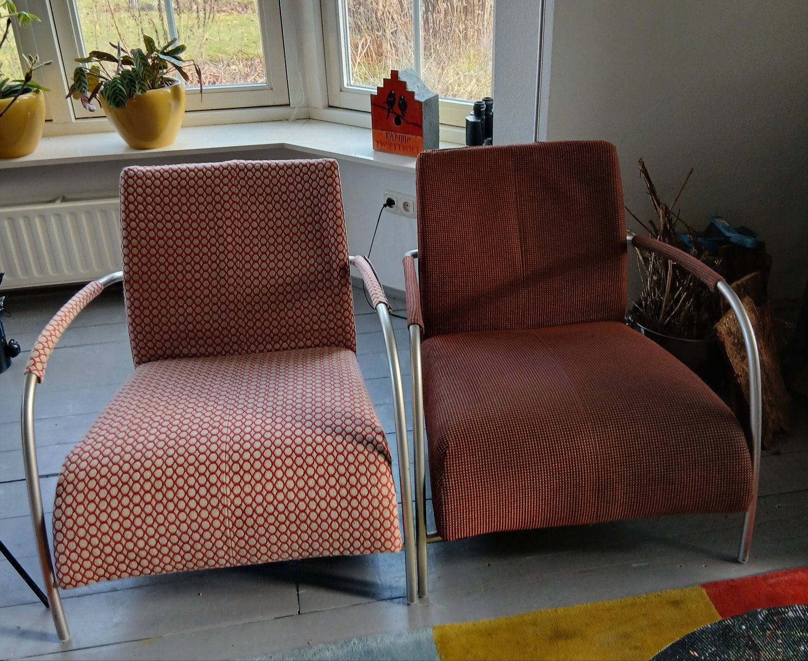2 design fauteuils van Montis Lomas Gijs Papavoine, Huis en Inrichting, Ophalen of Verzenden