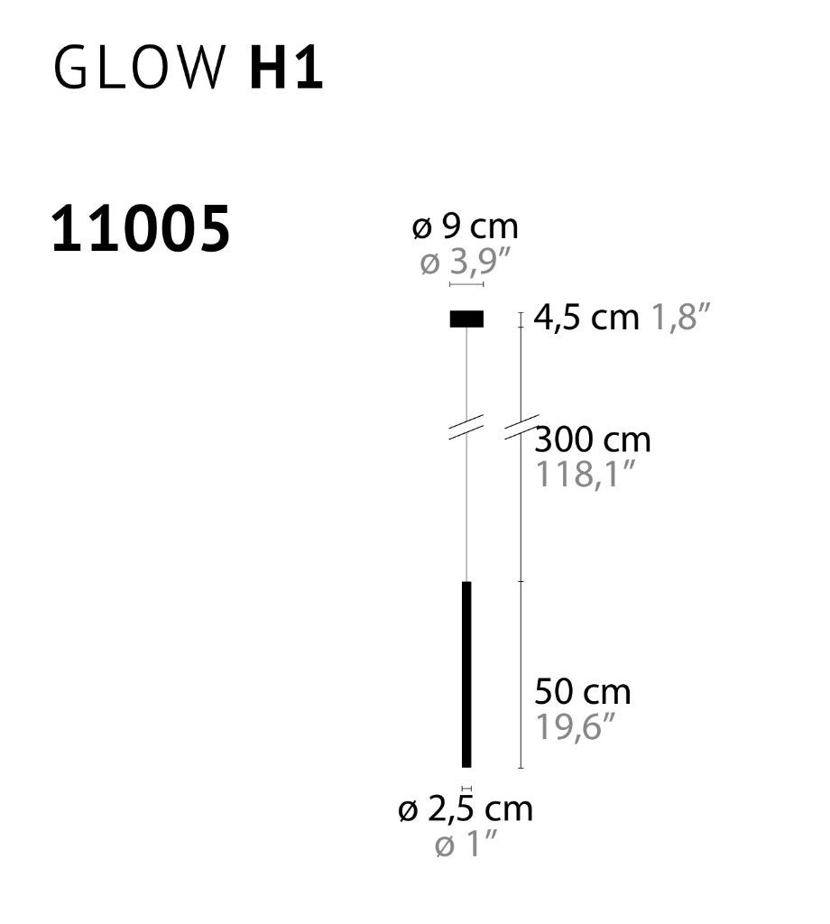 Nieuw van Ilfari Glow tube hanglampen twv € 550,00 pst!, Huis en Inrichting, Ophalen of Verzenden, Nieuw, Terzani Maretti Eric Kuster Piet Boon