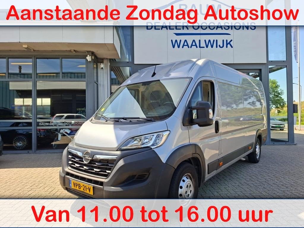 Opel MOVANO 2.2D 140 L4H2 EDITION ZWAAR AIRCO NAVI PDC-CAMER, Auto's, Voorwielaandrijving, 4 cilinders, 2065 kg, Wit