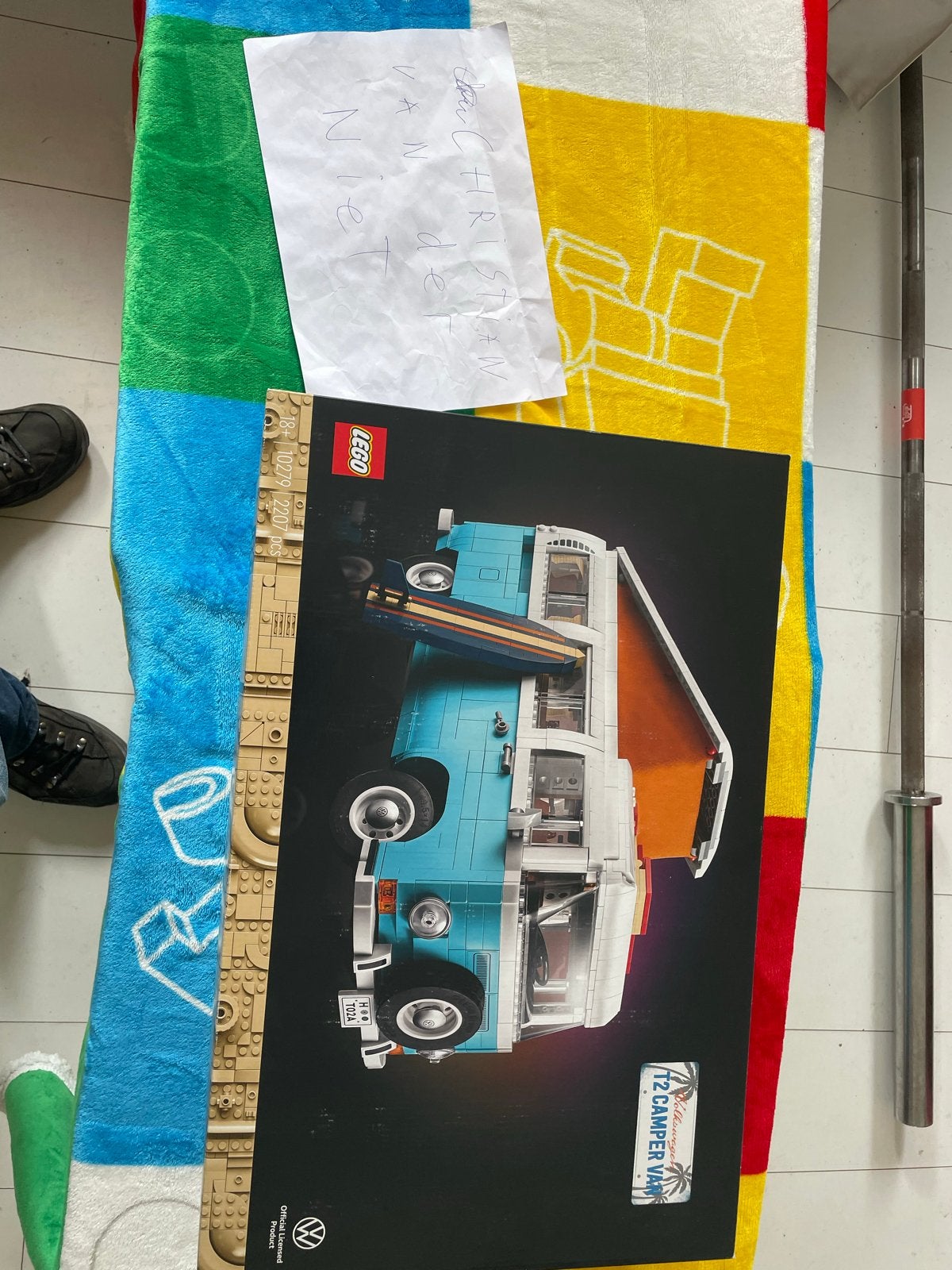 LEGO 10279 Volkswagen T2 Camper Van - Nieuw in doos, Ophalen of Verzenden, Nieuw