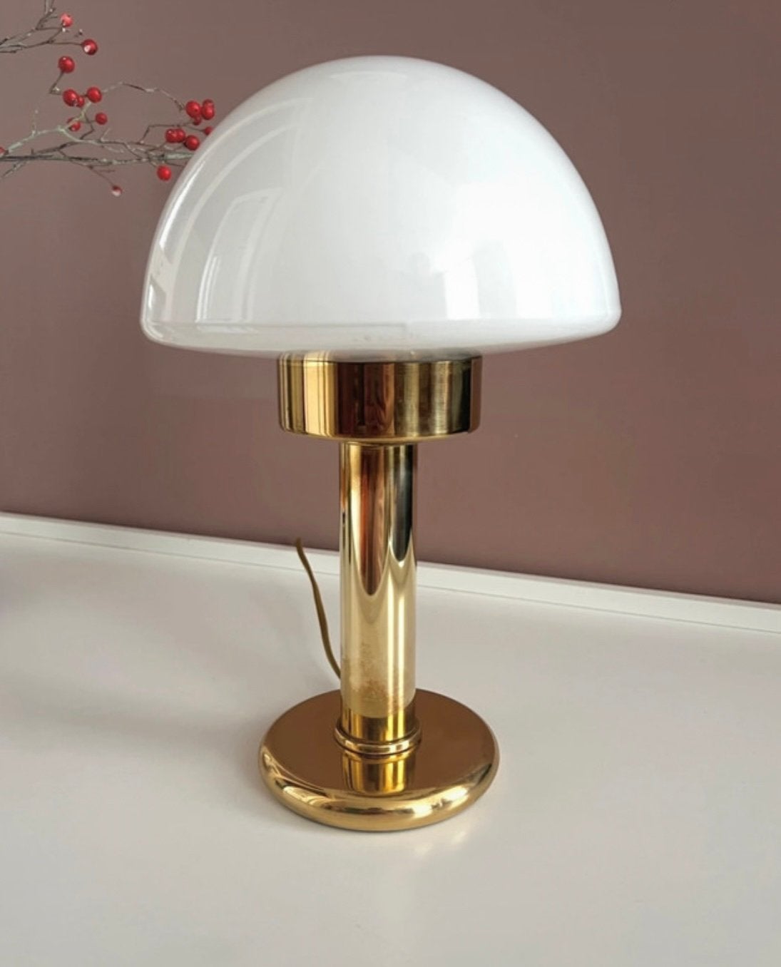 tafellamp van Casablanca mushroom stijl, Ophalen