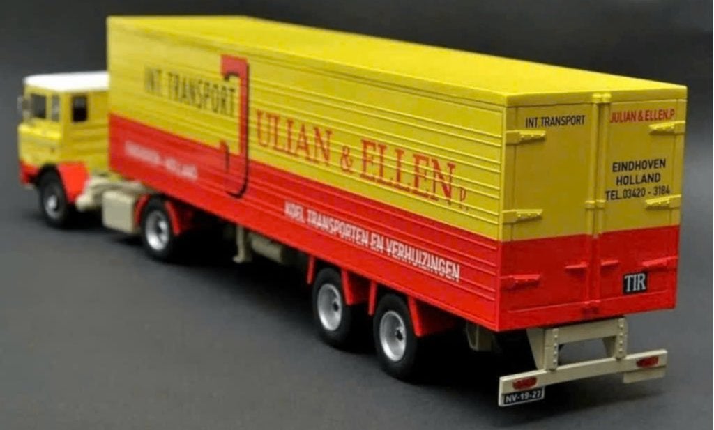 DAF 2600 1962 International Transport aanhangers IXO 1/43, Verzenden, Nieuw, Bus of Vrachtwagen, Overige merken